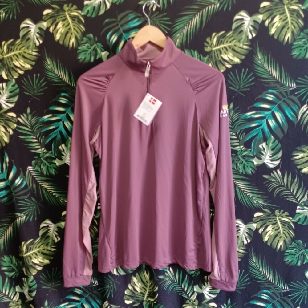 Kastel Denmark Eggplant Shirred Raglan Size L